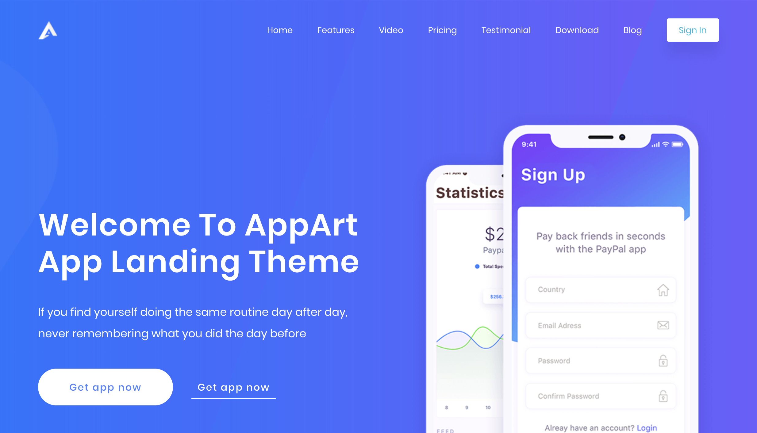 Appart Demo Two – App Landing WordPress Theme.png