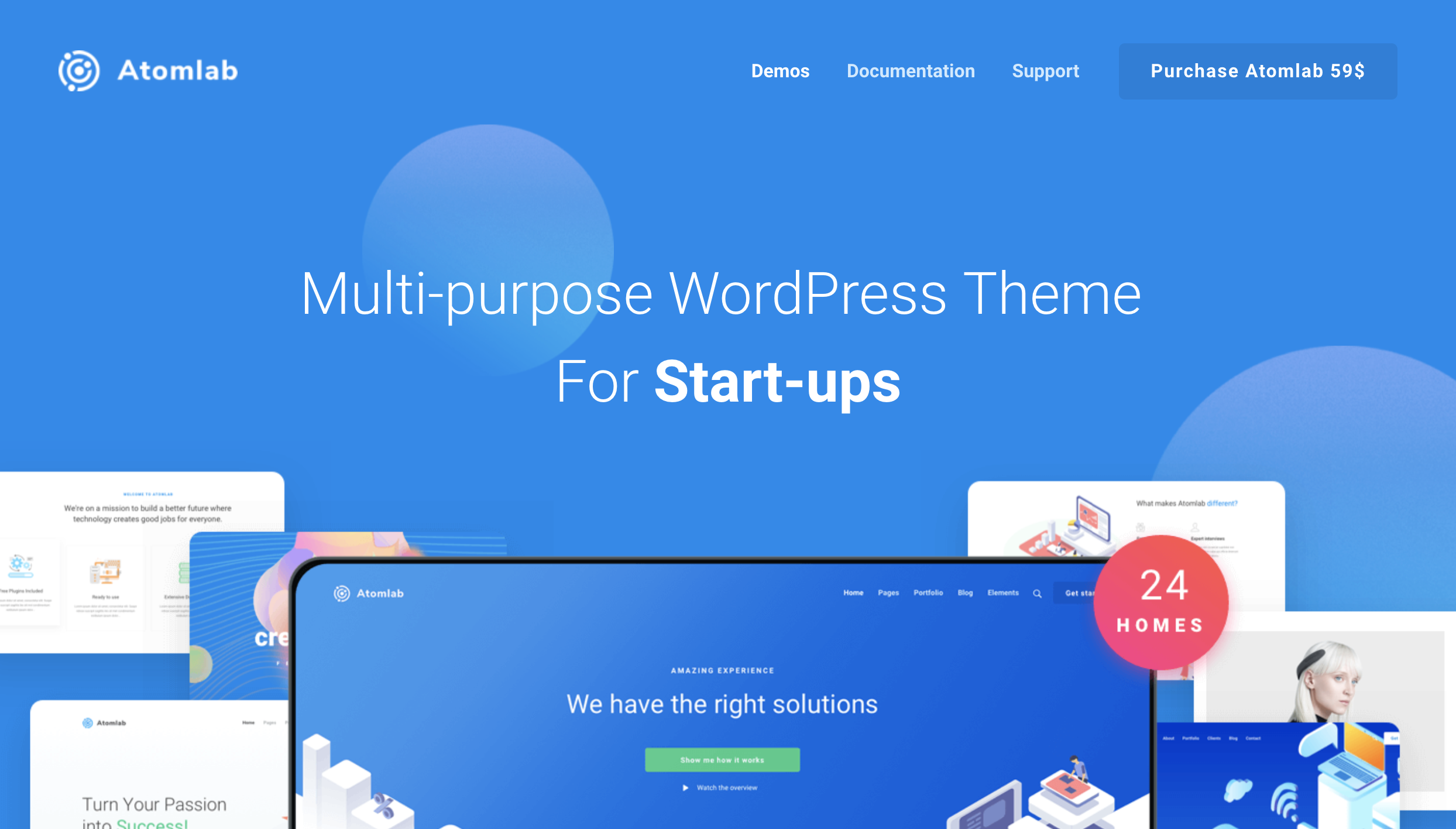 Atomlab – Multi-Purpose Startup WordPress Theme.png