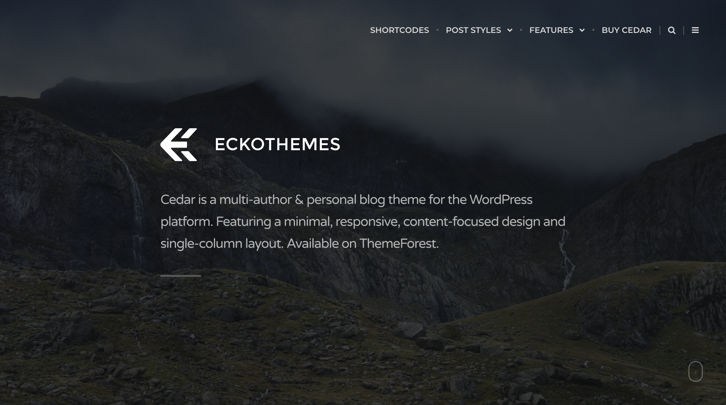 Cedar - Medium like Responsive WordPress Blog Theme.png