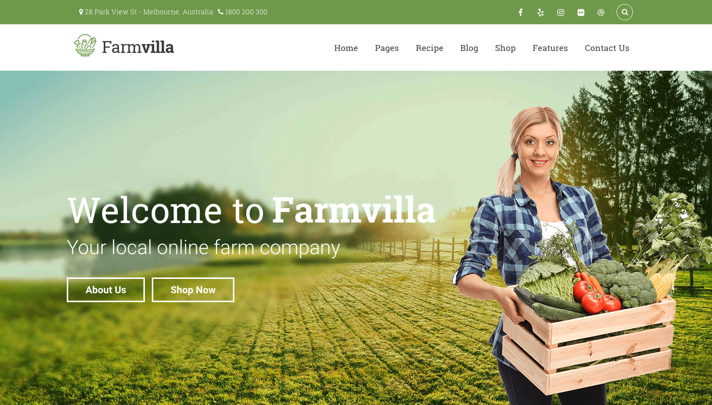 Farmvilla - Organic Food WordPress Theme.png