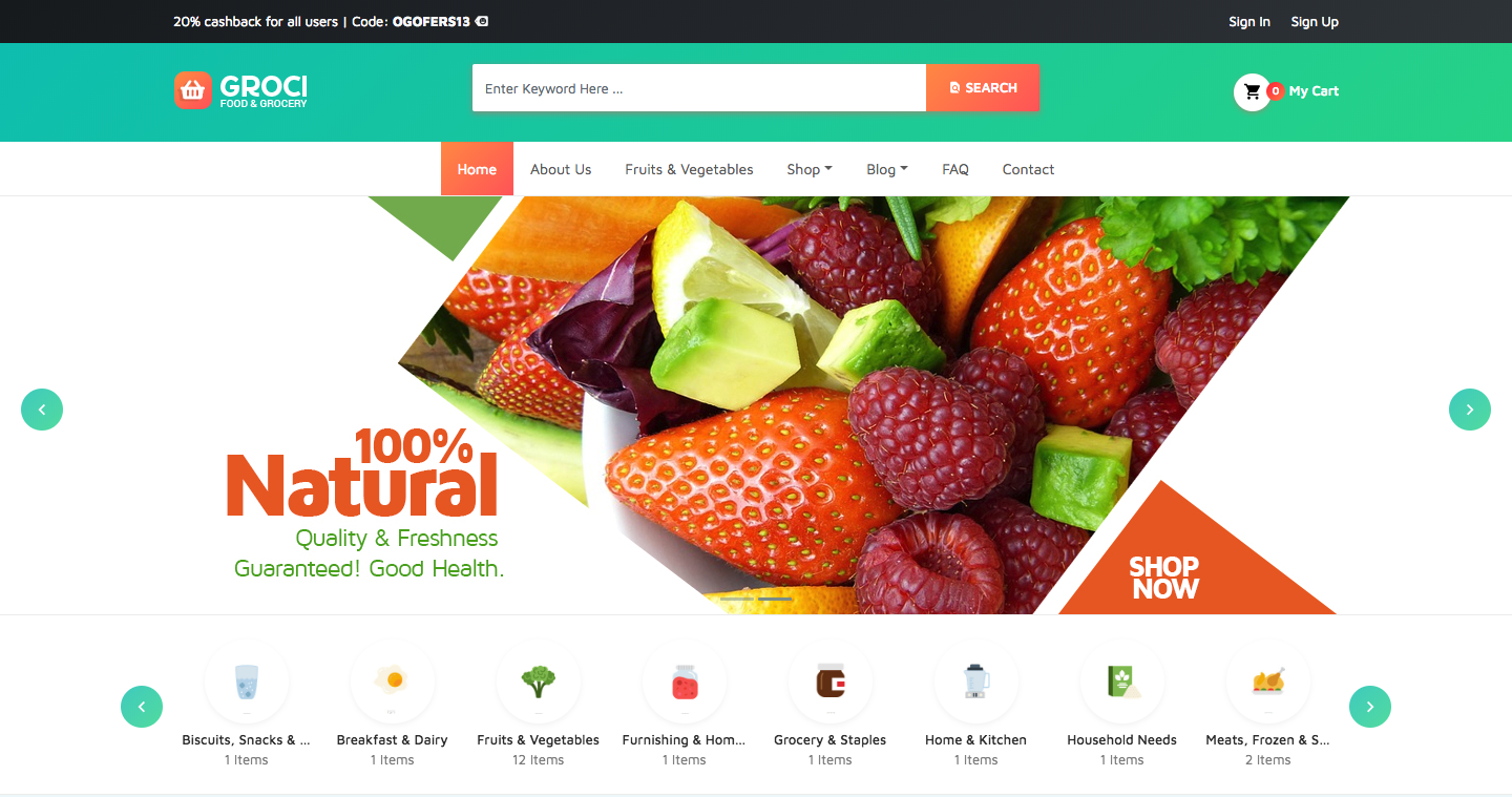 Groci - Organic Food and Grocery Market WordPress Theme.png