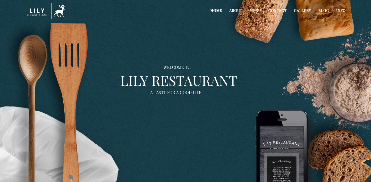 Lily | One Page Restaurant WordPress Theme.png