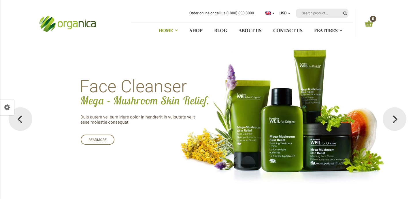 Organica - Organic, Beauty, Natural Cosmetics, Food, Farn and Eco WordPress Theme.png