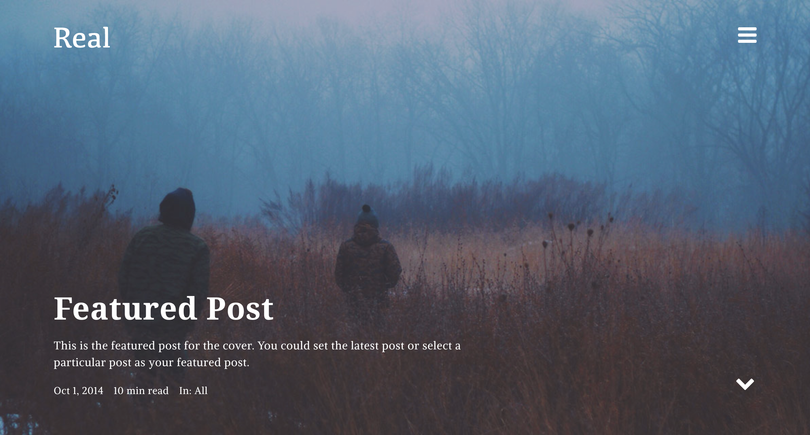 Real - Medium like minimal Responsive Blog WordPress Theme for writers.png