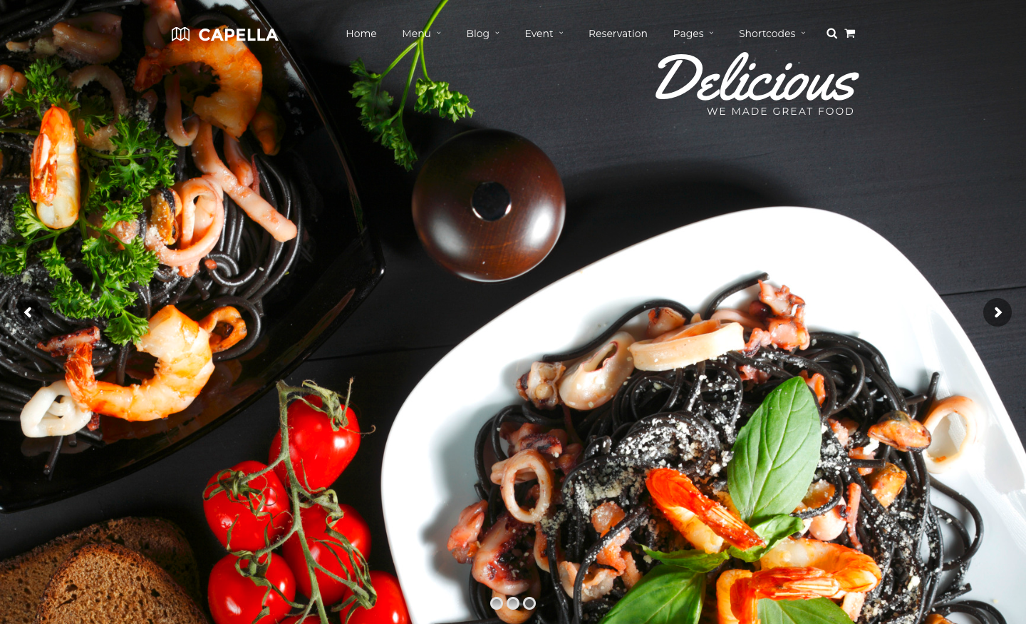 Restaurant WordPress | Capella for Restaurant.png