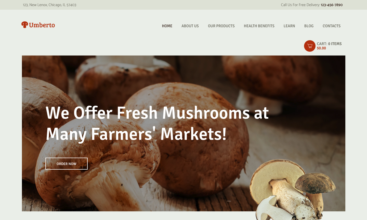 Umberto - Mushroom Farm & Organic Products Store WordPress Theme.png